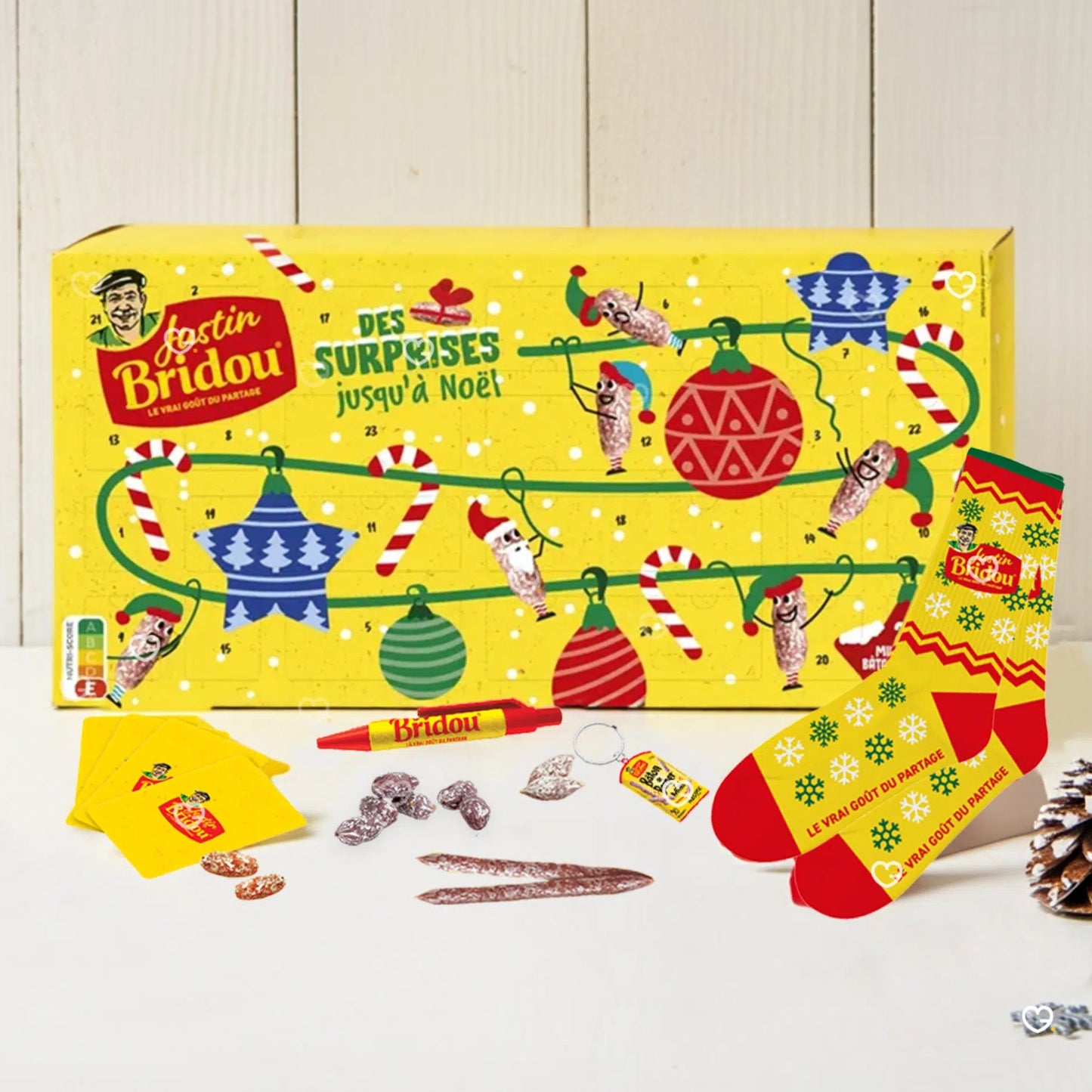 Calendrier de l'avant Justin Bridou 2025