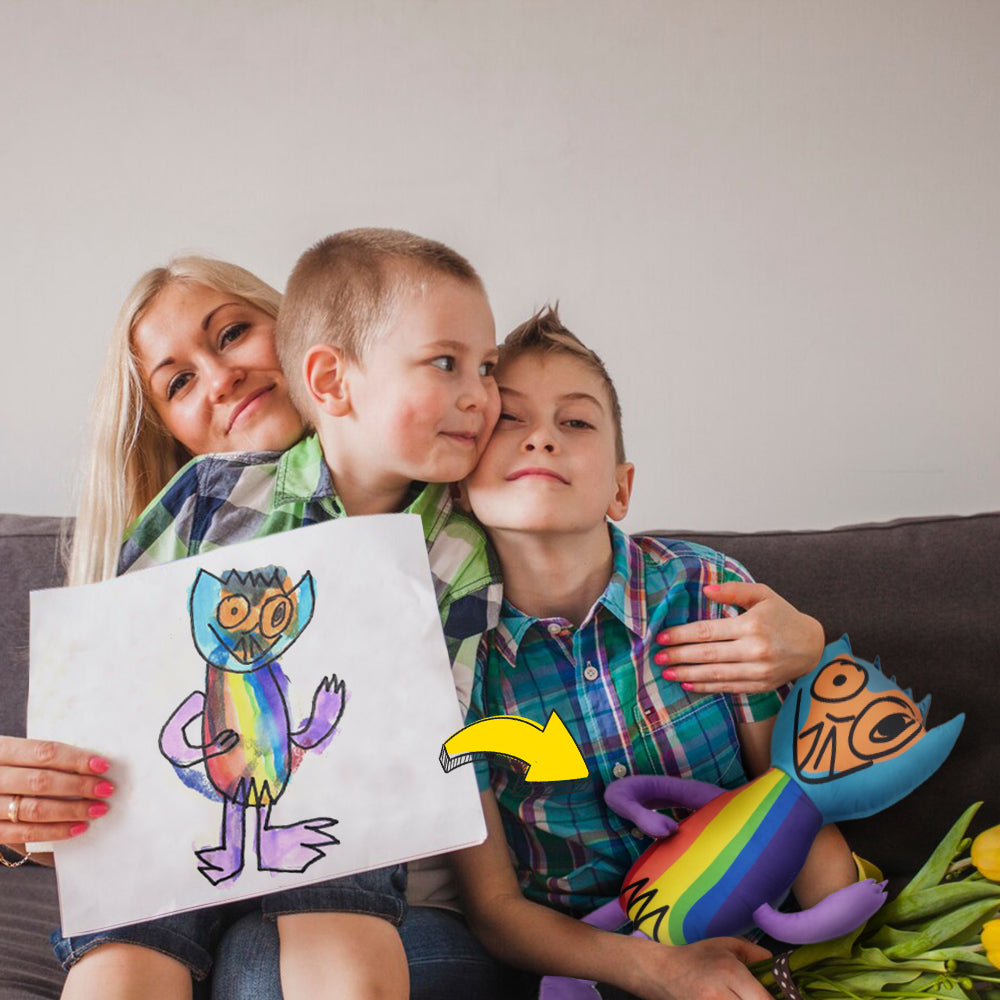 Drow | Peluche personalisé à partir d'un dessin