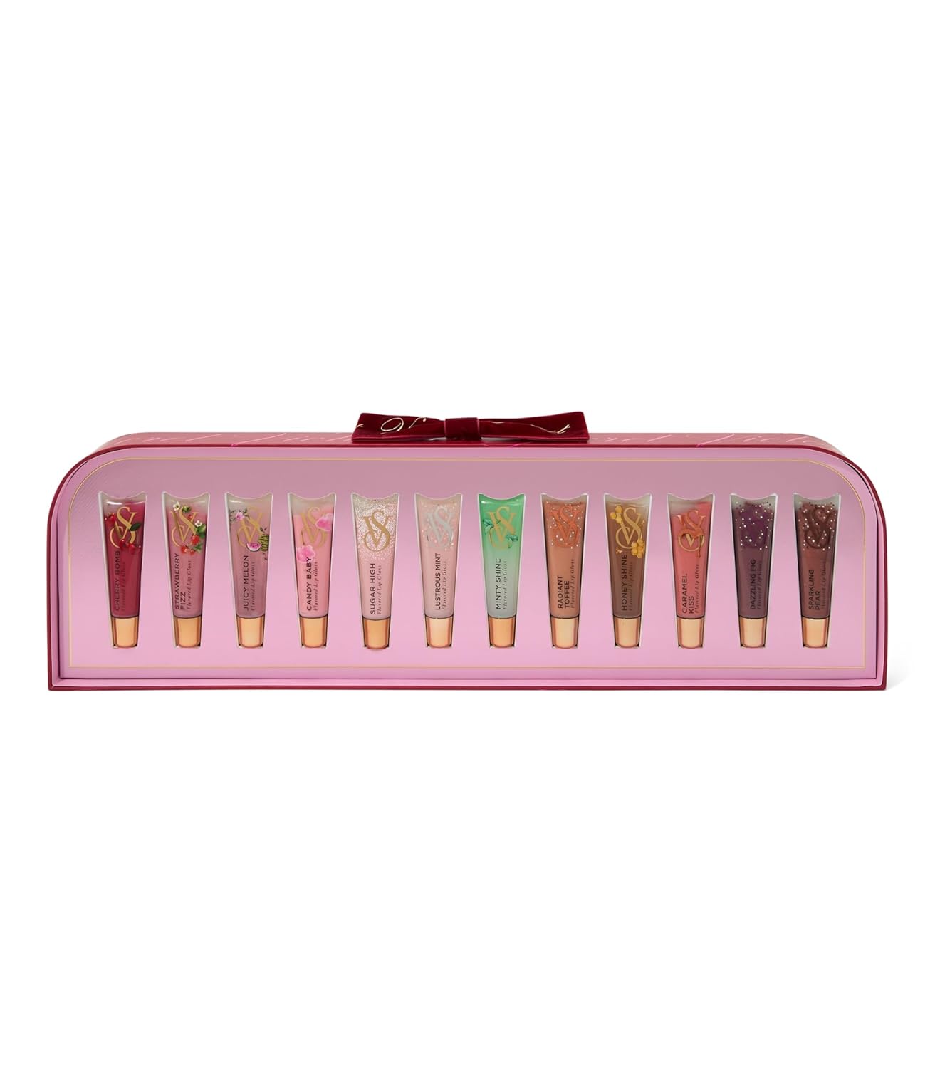 Coffret cadeau Victoria's Secret de 12 gloss assortis