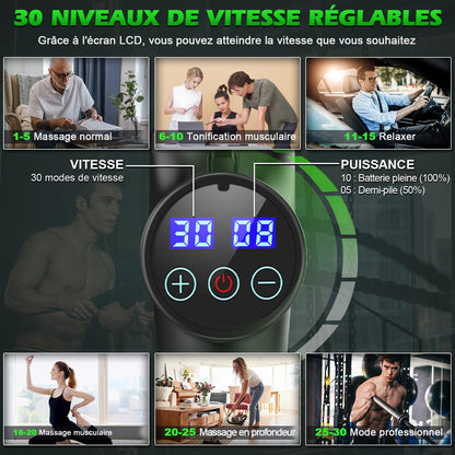 BackPunch | Pistolet à Massage Premium