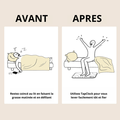 TapClock | Réveil Tapis