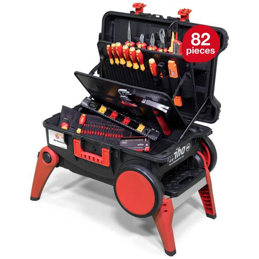 Mallette à outils XXL 4 pour électriciens (82 pcs)