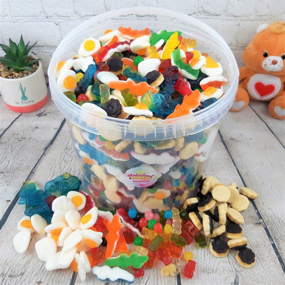 Méga seau de bonbons Haribo - 5 kg