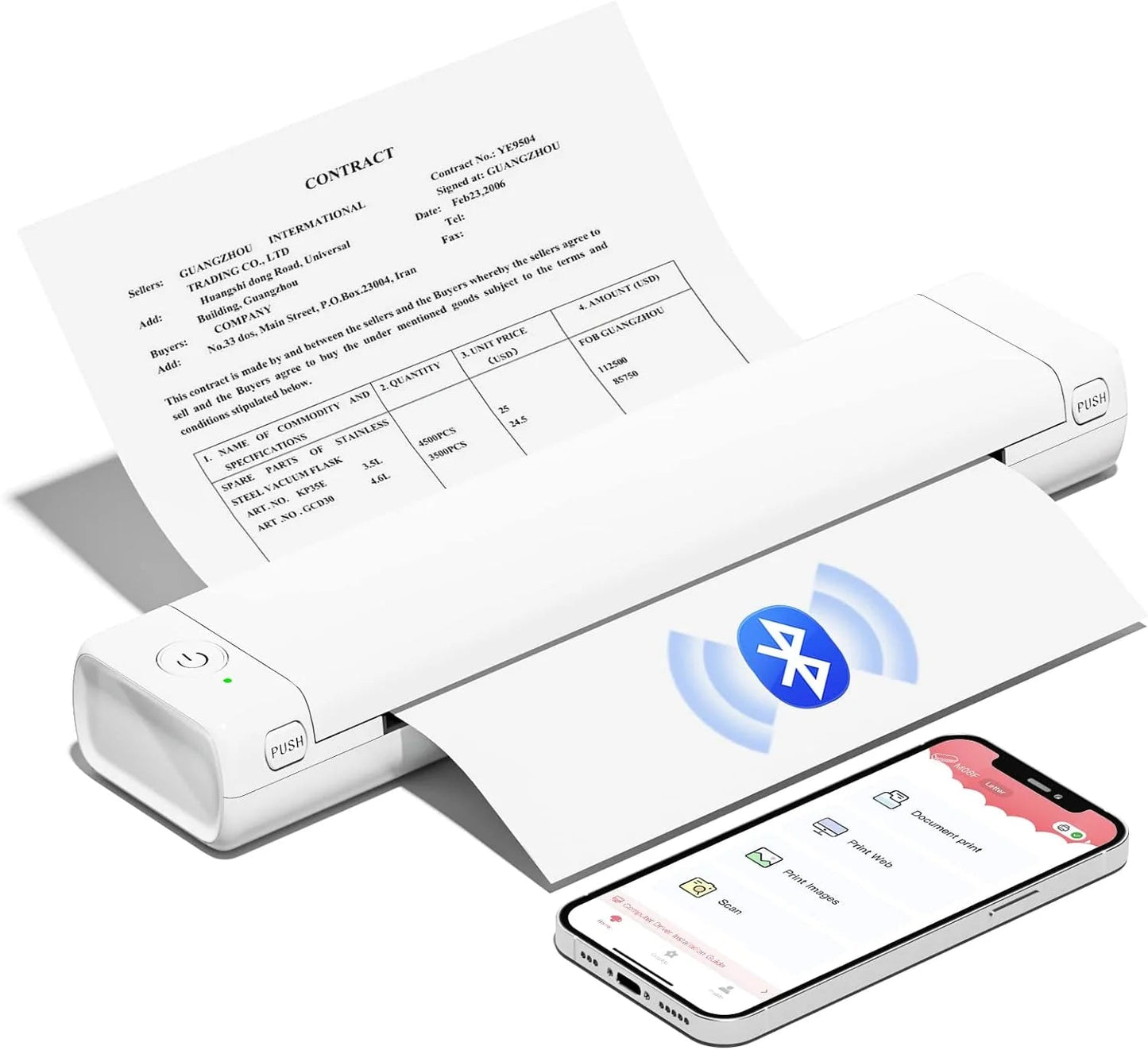 HomeLova | Imprimante Portable Sans FIl pour Téléphone et Ordinateur