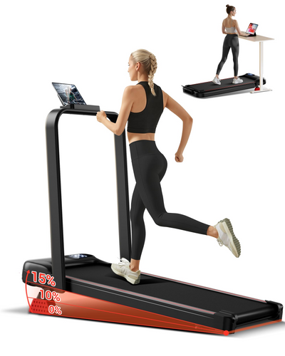 HUMAYWALK | TAPIS DE COURSE PLIABLE & INCLINAISON RÉGLABLE